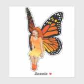 Butterfly Fearie Stickers Personalisiert Decal Aufkleber (Blatt)