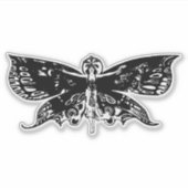 Butterfly-Fee Aufkleber (Vorderseite)