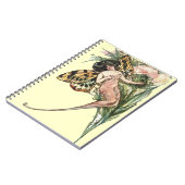 Butterfly-Fee Notizblock (Linke Seite)