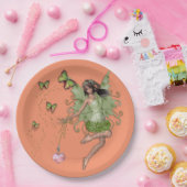 Butterfly-Fee Pappteller (Party)