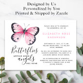 Butterfly-Feier zum Lebensdenkmal Einladung