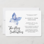 Butterfly-Feier zum Lebensdenkmal Einladung (Vorderseite)