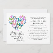 Butterfly-Feier zum Lebensdenkmal Einladung (Vorderseite)