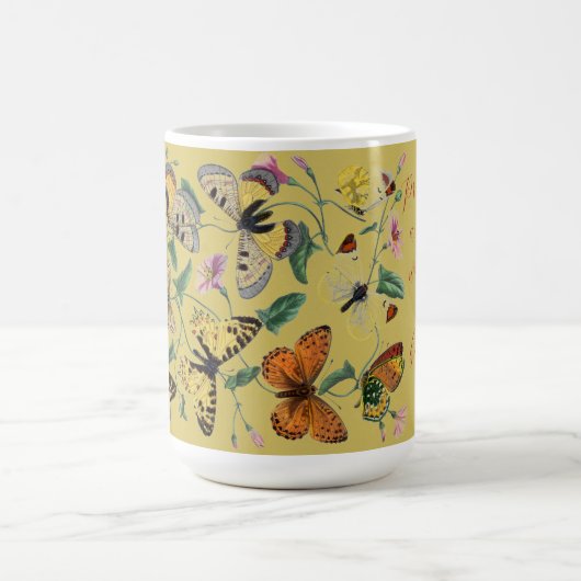 Butterfly Fine Art Coffee Tasse (Mittel)