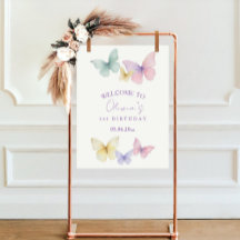 Butterfly First Birthday 