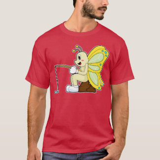 Butterfly Fisher Angelrute T-Shirt
