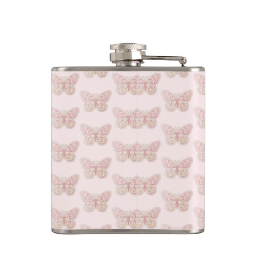 Butterfly Flachmann (Rückseite)