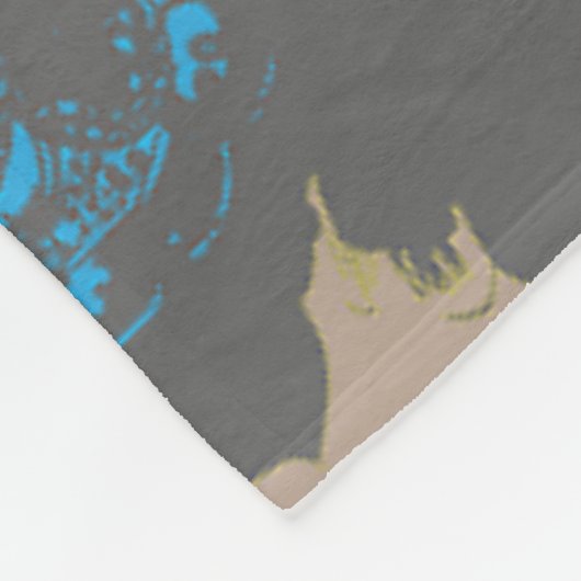 Butterfly Fleece Blanket (Ecke)