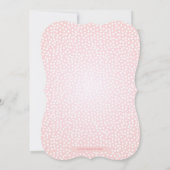 Butterfly Floral Bestätigung Einladung (Rückseite)