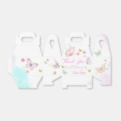 Butterfly Floral Birthday Gevor Box Geschenkschachtel (Ungefaltet)