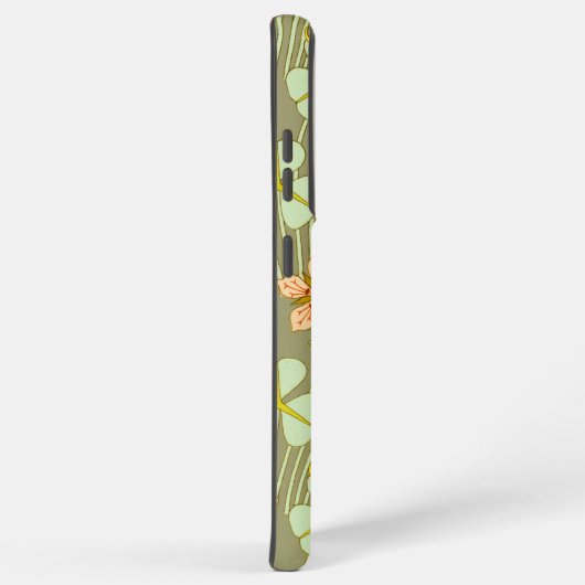 Butterfly Floral botanisch farbig Samsung Galaxy Hülle (Rechte Seite)