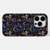 Butterfly Floral Celestial Mystical Pattern Case-Mate iPhone Hülle (Rückseite (Horizontal))