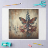 Butterfly Floral Decoupage Seidenpapier (Basteln)