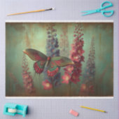 Butterfly Floral Decoupage Seidenpapier (Basteln)
