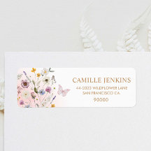 Butterfly Floral Garden Babydusche