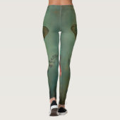 Butterfly Floral Leggings (Rückseite)