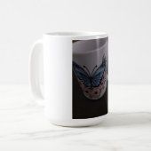 butterfly floral mug kaffeetasse (Vorderseite Links)