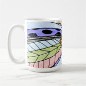 Butterfly Flower Blank Kaffeetasse (Links)