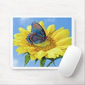 butterfly_flower_mousepad mousepad (Mit Mouse)