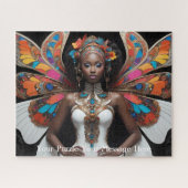 Butterfly-Flügelmäuse aus dem verzauberten Garten Puzzle (Horizontal)