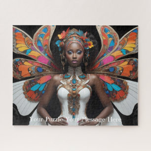 Butterfly-Flügelmäuse aus dem verzauberten Garten Puzzle