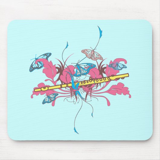Butterfly Flute Mousepad (Vorne)
