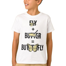 Butterfly Fly plus Butter Funny Puff
