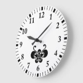 Butterfly-förmiger Goka Große Wanduhr (Winkel)