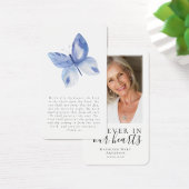 Butterfly-Foto-Gedenkkarte (Schreibtisch)