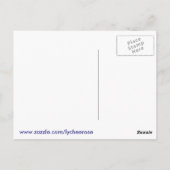 BUTTERFLY FRAU Postcard Postkarte (Rückseite)