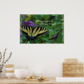 Butterfly Free Spirit Poster Print (Küche)