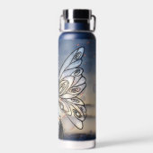 Butterfly Freedom Wasserflasche Trinkflasche (Rückseite)