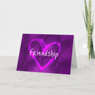 Butterfly Friendship Card Karte
