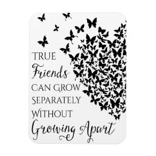 Butterfly Friendship Heart Magnet