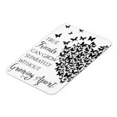 Butterfly Friendship Heart Magnet (Linke Seite)