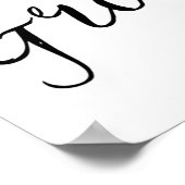 Butterfly Friendship Heart Poster (Ecke)