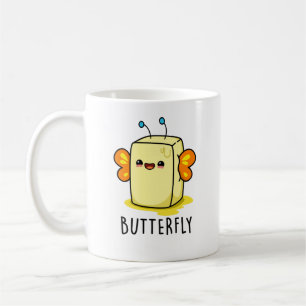Butterfly-Funny Butter mit Flügelpuppe Kaffeetasse