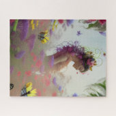 Butterfly Garden AI Generiert Puzzle (Horizontal)