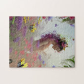 Butterfly Garden AI Generiert Puzzle (Horizontal)