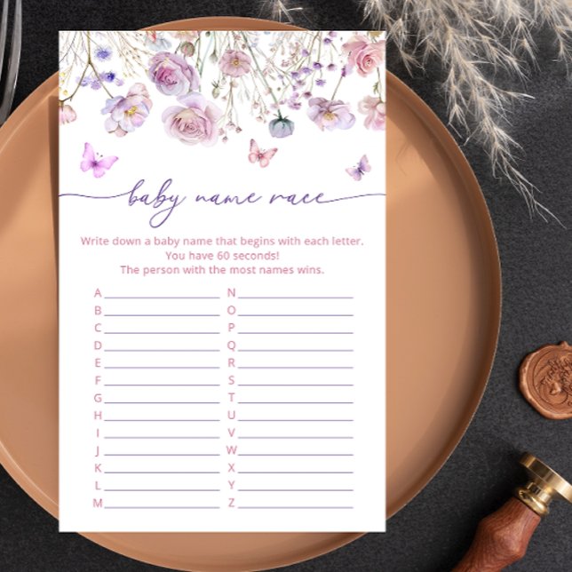 Butterfly Garden Baby Name Race Baby Shooting Game (Von Creator hochgeladen)