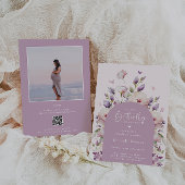 Butterfly Garden Baby Shower Einladung