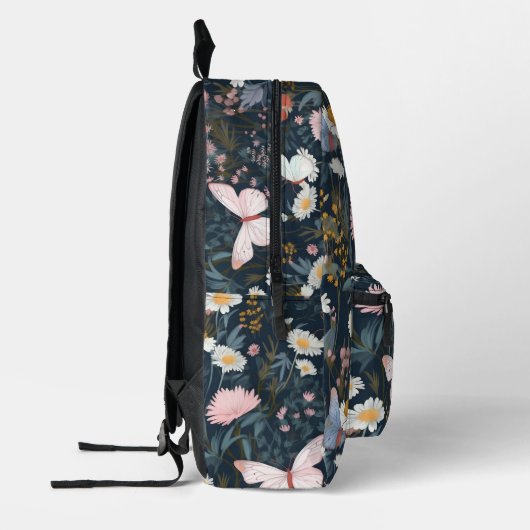 Butterfly Garden Bedruckter Rucksack (Links)