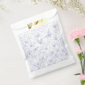 Butterfly Garden Blue Geschenktütchen (Versiegelt)