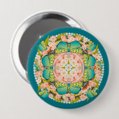 Butterfly Garden Button (Vorne & Hinten)