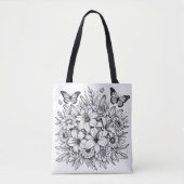 Butterfly Garden Colour Tasche (Vorderseite)
