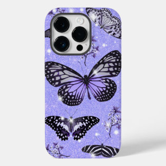 Butterfly Garden - Elegante Natur Case-Mate iPhone 14 Pro Hülle