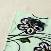 Butterfly Garden Green Strandtuch (Beispiel)