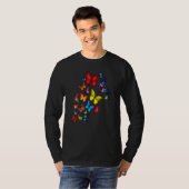 Butterfly Garden Insect Pretty T-Shirt (Vorne ganz)