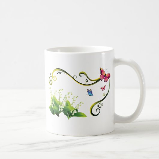 Butterfly Garden Kaffeetasse (Rechts)