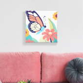Butterfly Garden Leinwanddruck (Insitu (Wohnzimmer))